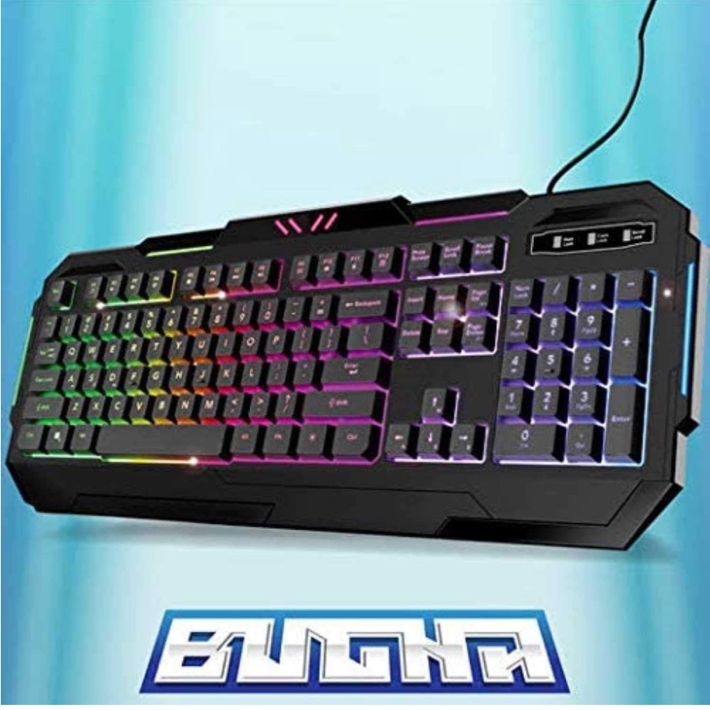 Bugha Exclusive LED Gaming Keyboard for PC